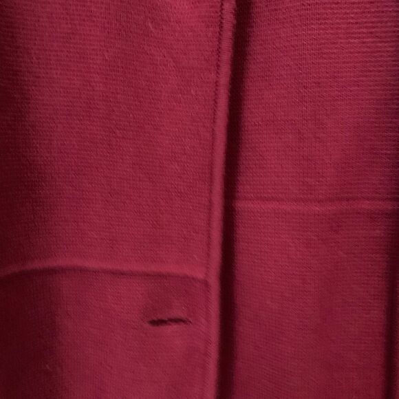 Talbots dark maroon cardigan, long sleeve, front buttons, beautiful, SP - Picture 7 of 9